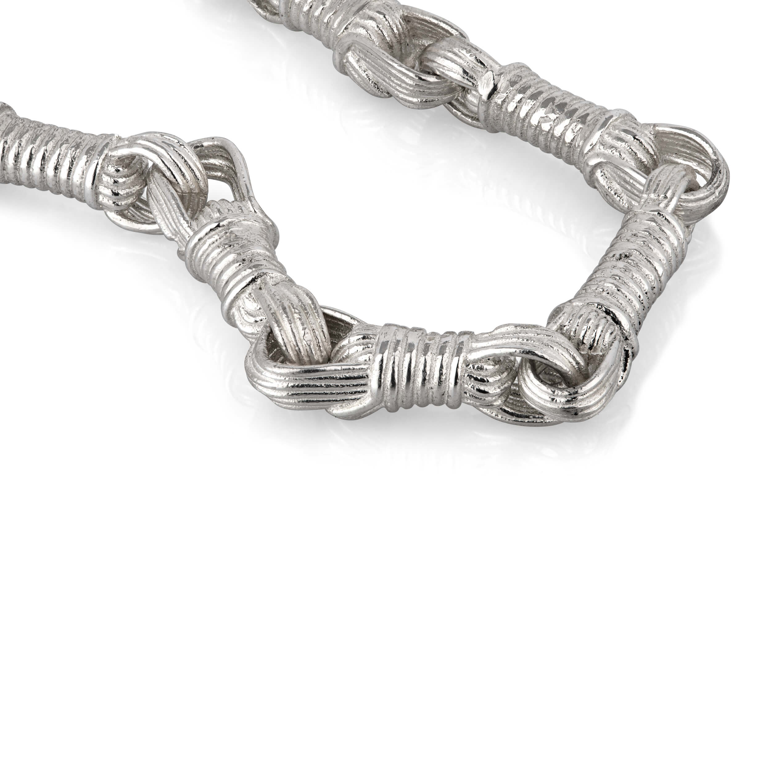 Tallisman I Bracelet №3 · Sterling Silver Close up white backgroun